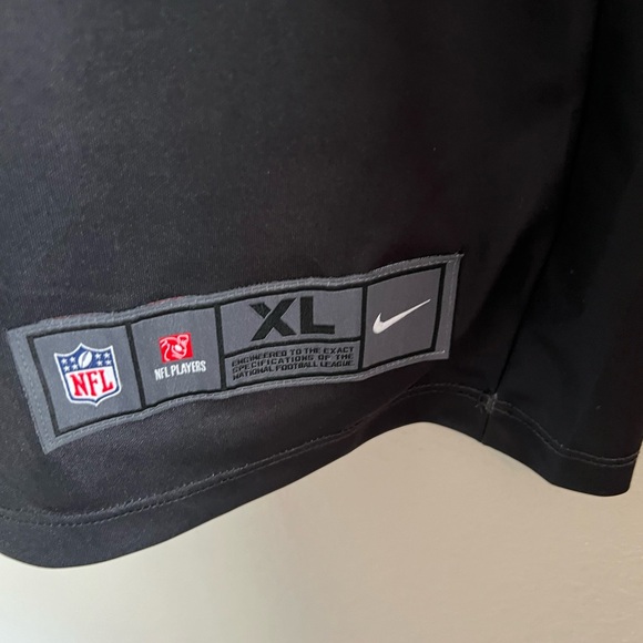 Sam Darnold #14 New York Jets Color Rush Legend Jersey - Stealth Black sz: XL - Picture 7 of 9